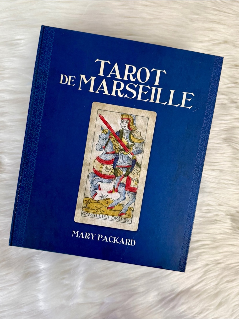 Tarot de Marsaille Deck and Book Set Out of Print Vintage